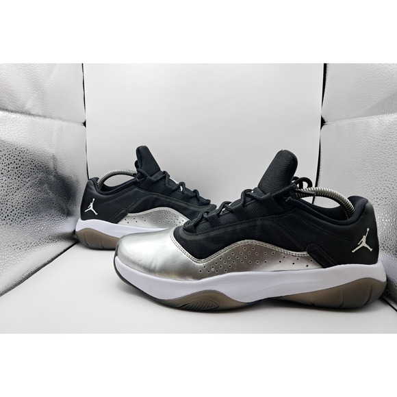 Size 9.5W | 8M - Jordan 11 CMFT Low Silver Toe (Women's) - DV2629-001 - Picture 1 of 9